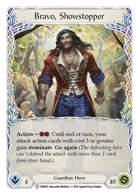 Bravo, Showstopper card image