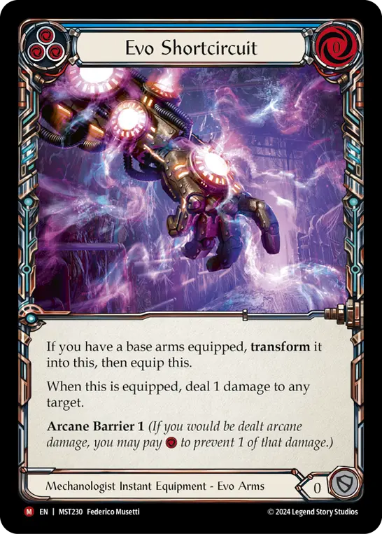 Evo Shortcircuit card image, pitch 3