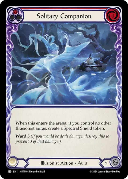 Solitary Companion card image, pitch 1
