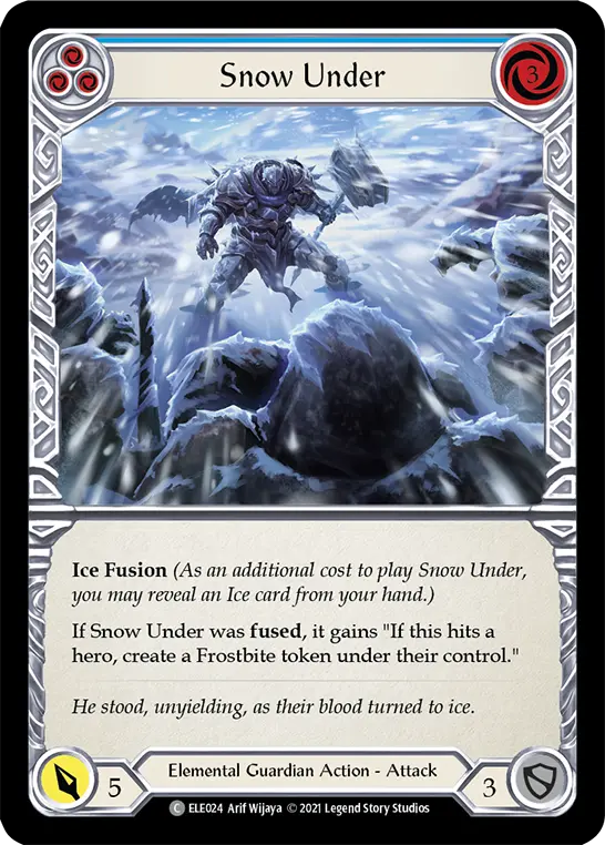Snow Under card image, pitch 3