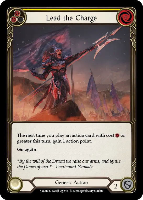 Lead the Charge card image, pitch 2