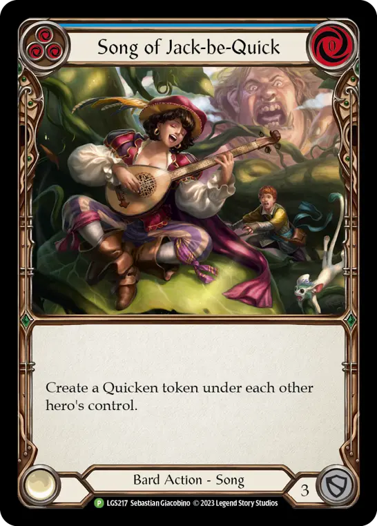 Song of Jack-be-Quick card image, pitch 3