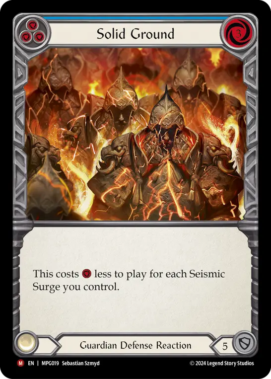 Solid Ground card image, pitch 3