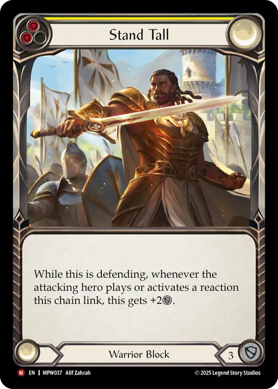 Stand Tall card image, pitch 2