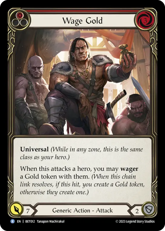 Wage Gold card image, pitch 1