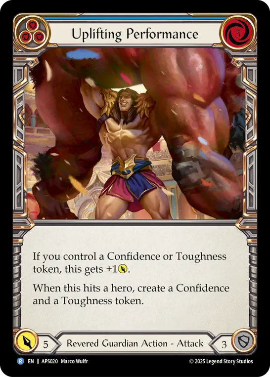 Uplifting Performance card image, pitch 3
