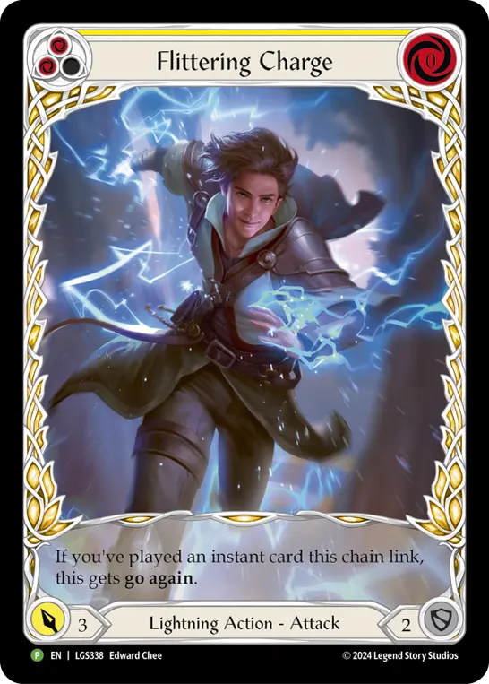 Flittering Charge card image, pitch 2