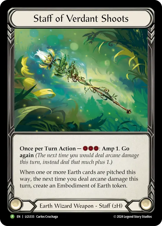 Staff of Verdant Shoots card image