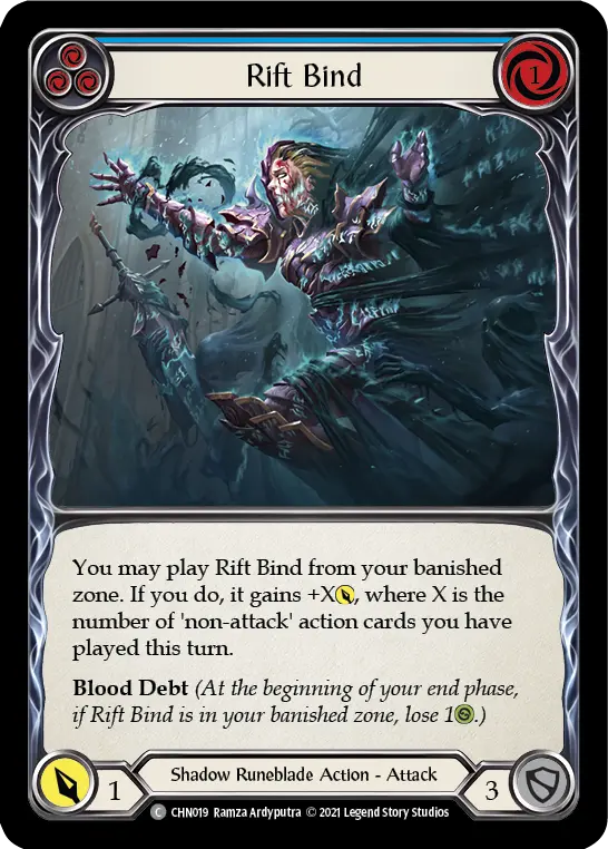 Rift Bind card image, pitch 3