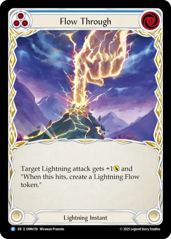 Flow Through card image, pitch 3