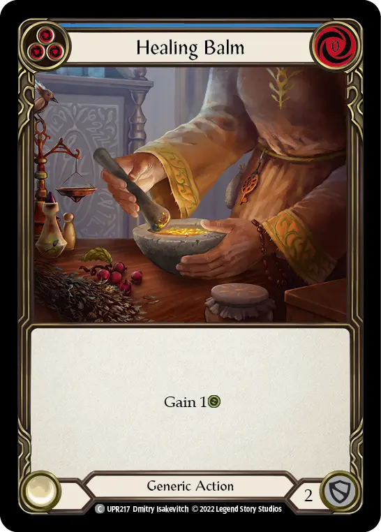 Healing Balm card image, pitch 3