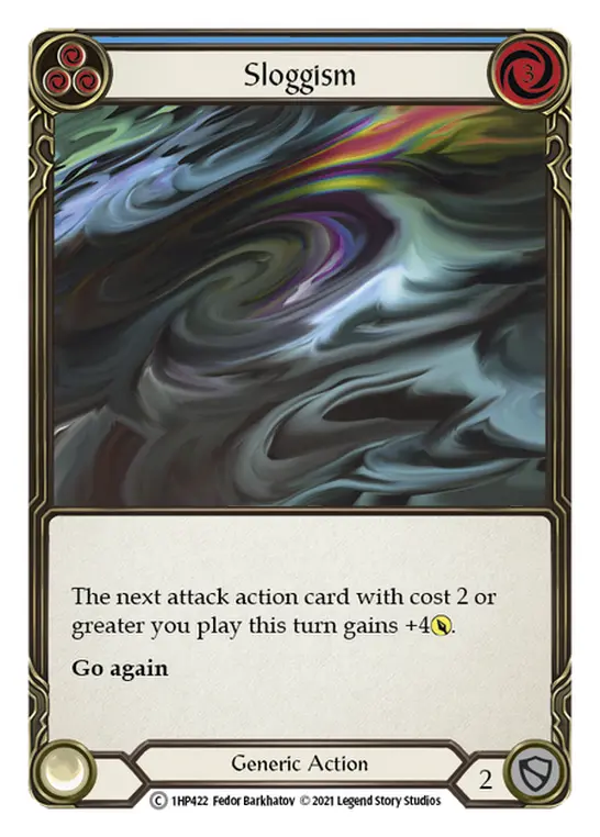 Sloggism card image, pitch 3