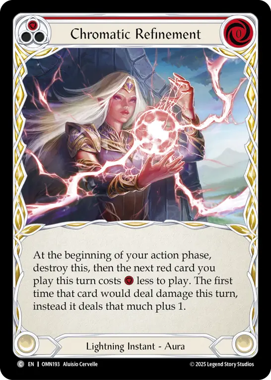 Chromatic Refinement card image, pitch 1