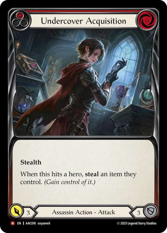 Undercover Acquisition card image, pitch 1