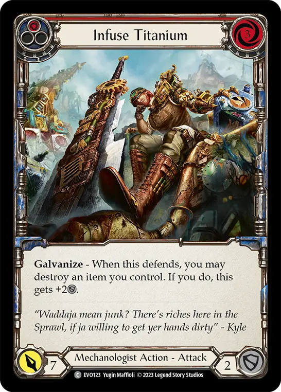Infuse Titanium card image, pitch 1