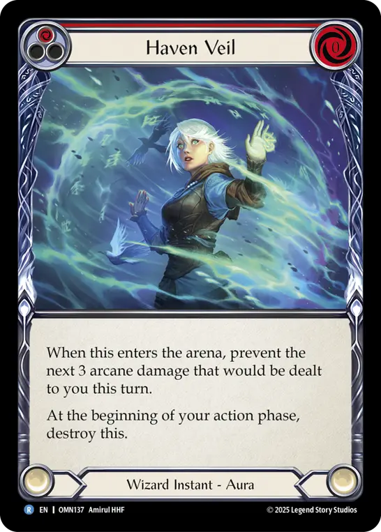 Haven Veil card image, pitch 1
