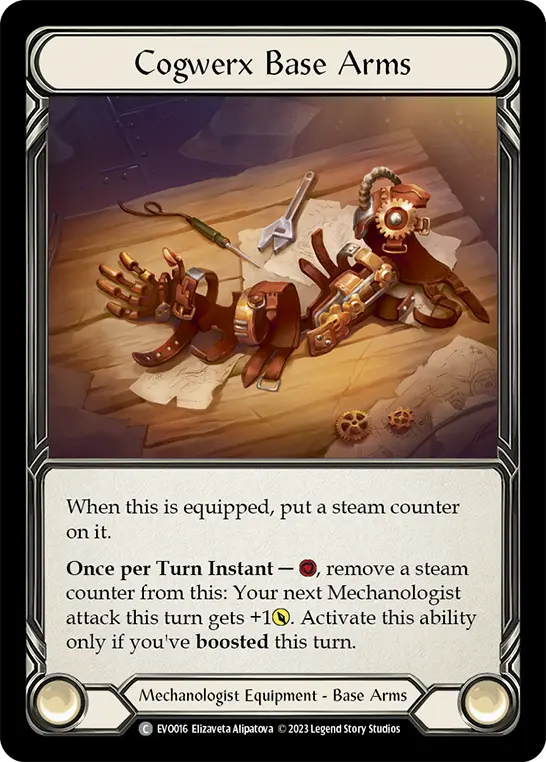 Cogwerx Base Arms card image