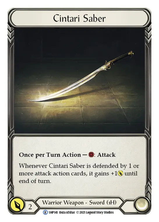 Cintari Saber card image