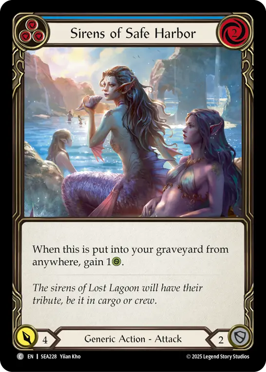 Sirens of Safe Harbor card image, pitch 3