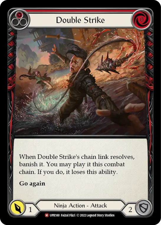 Double Strike card image, pitch 1