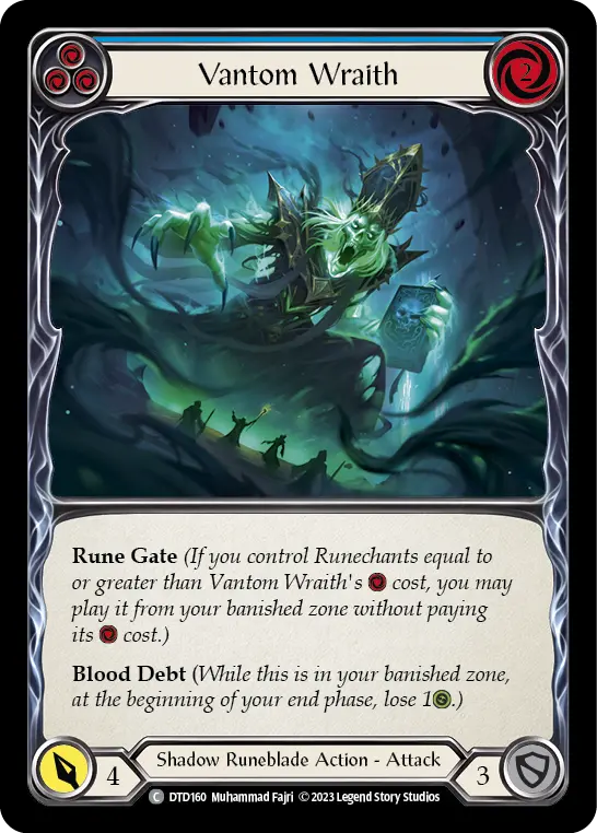 Vantom Wraith card image, pitch 3