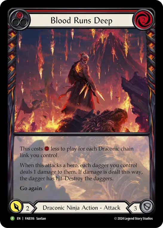 Blood Runs Deep card image, pitch 1