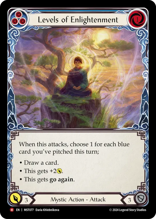Levels of Enlightenment card image, pitch 3