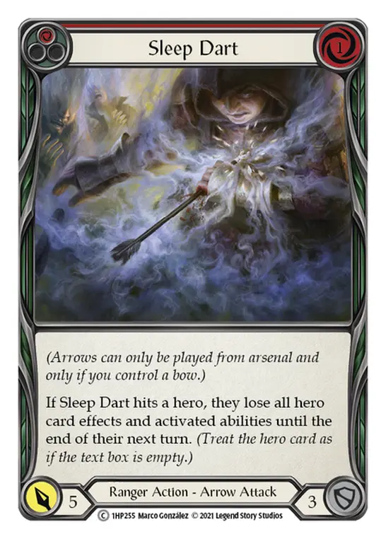 Sleep Dart card image, pitch 1
