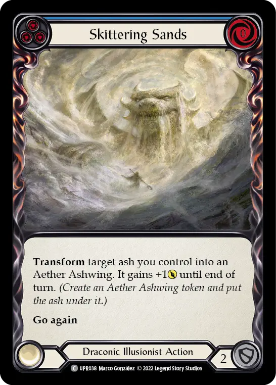 Skittering Sands card image, pitch 3