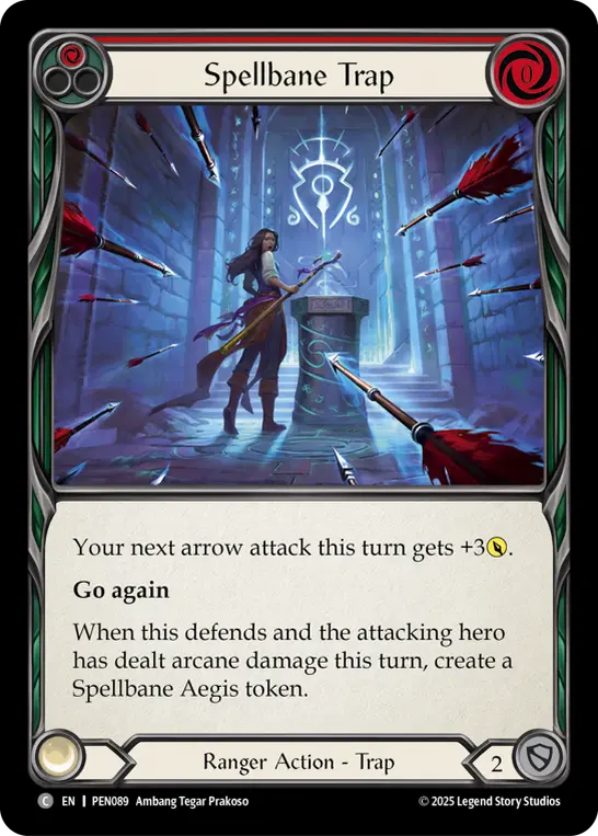 Spellbane Trap card image, pitch 1