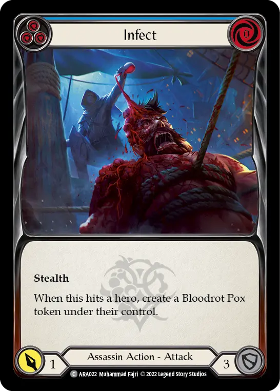Infect card image, pitch 3