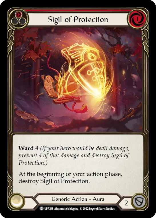Sigil of Protection card image, pitch 1