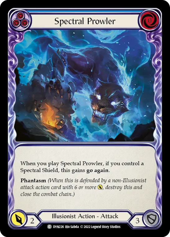 Spectral Prowler card image, pitch 3