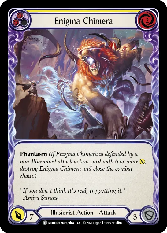 Enigma Chimera card image, pitch 2