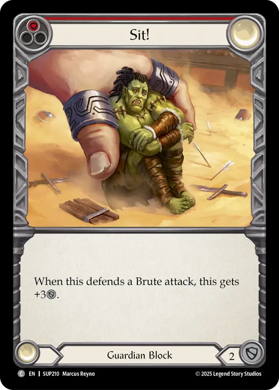 Sit! card image, pitch 1