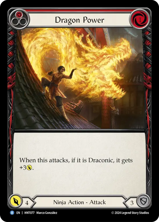 Dragon Power card image, pitch 1