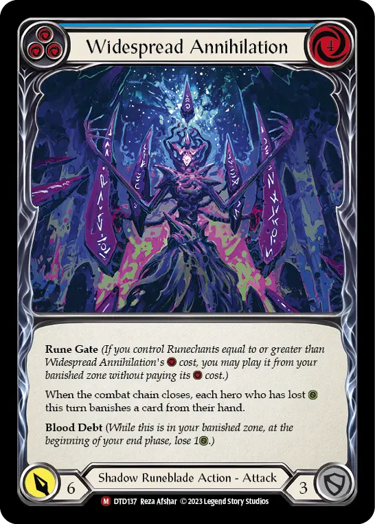Widespread Annihilation card image, pitch 3