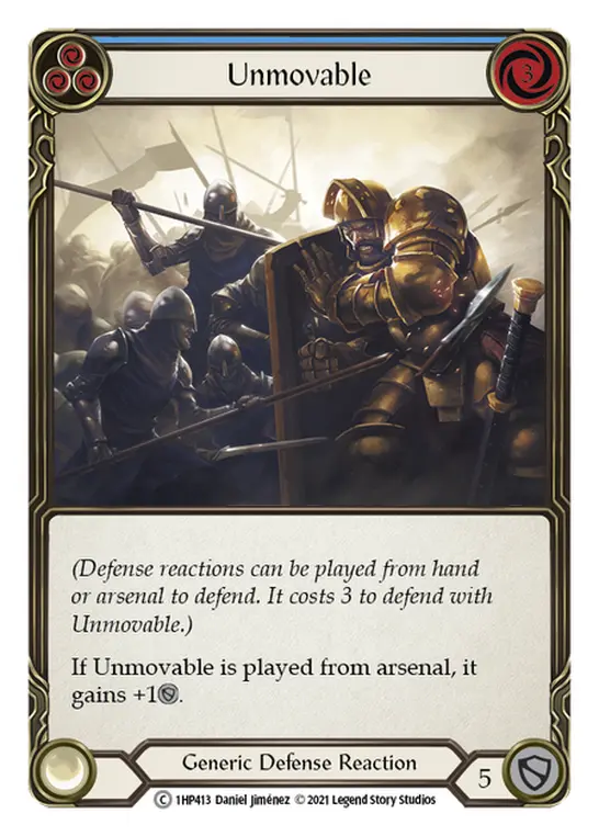 Unmovable card image, pitch 3