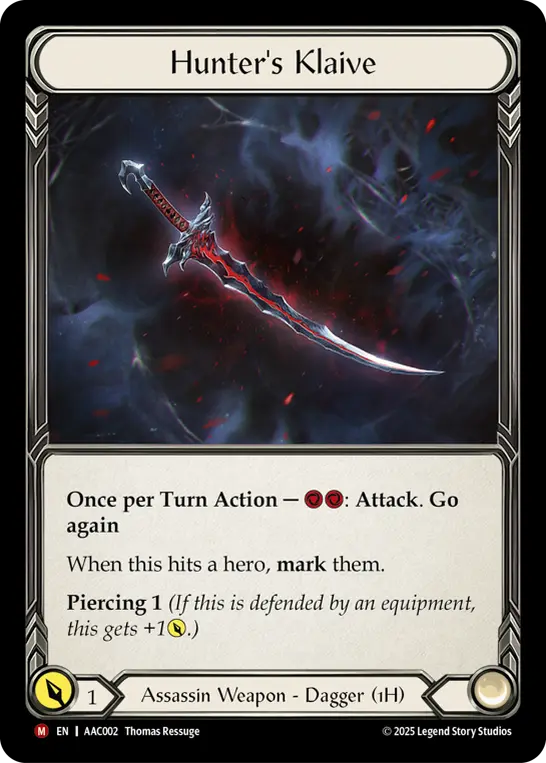 Hunter's Klaive card image