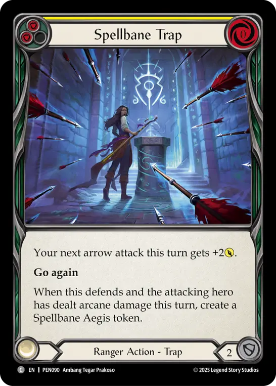 Spellbane Trap card image, pitch 2