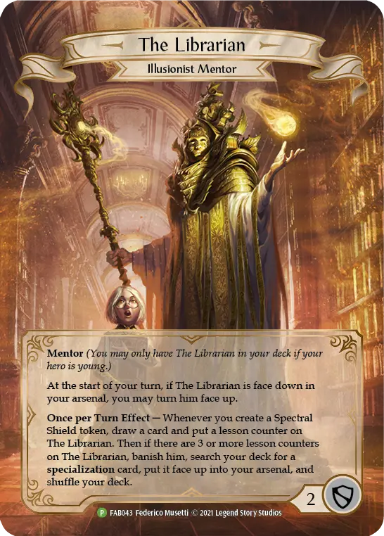 The Librarian card image