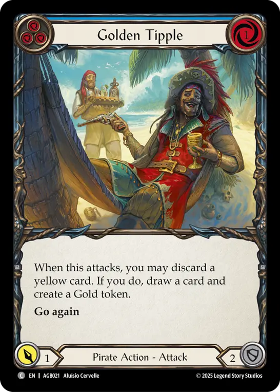 Golden Tipple card image, pitch 3