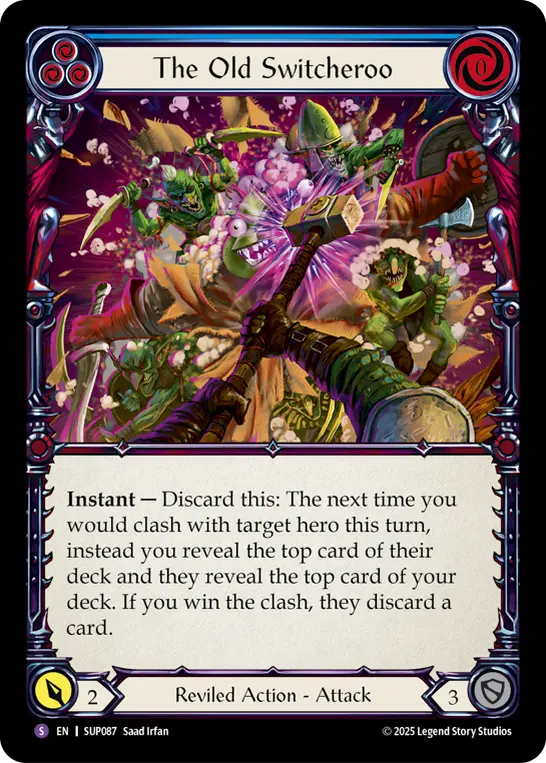 The Old Switcheroo card image, pitch 3
