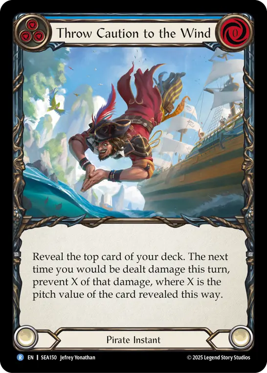 Throw Caution to the Wind card image, pitch 3