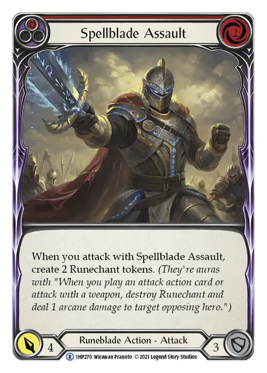 Spellblade Assault card image, pitch 1