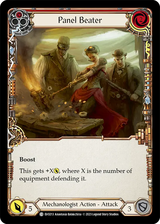 Panel Beater card image, pitch 1