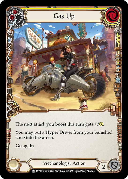 Gas Up card image, pitch 2