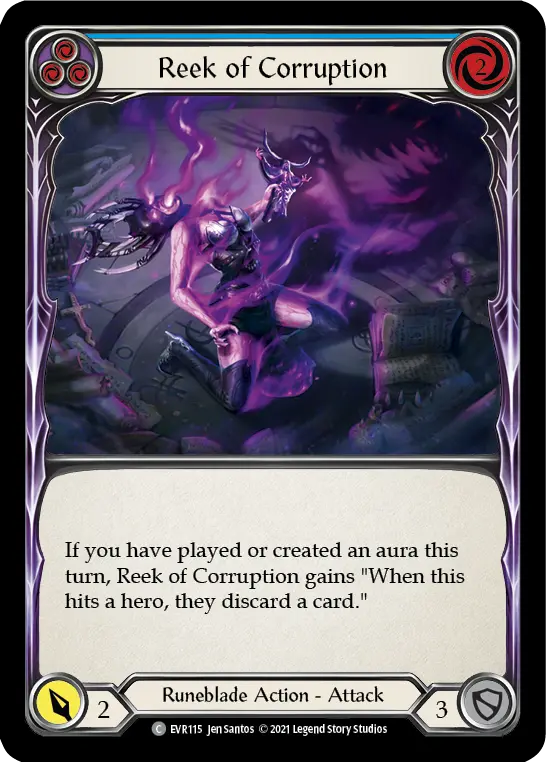 Reek of Corruption card image, pitch 3