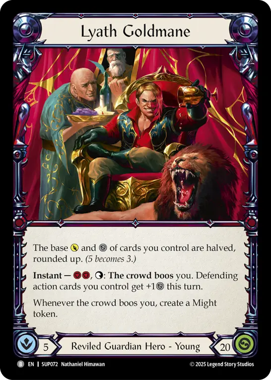 Lyath Goldmane card image