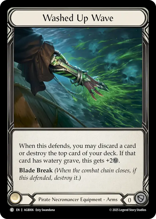 Washed Up Wave card image